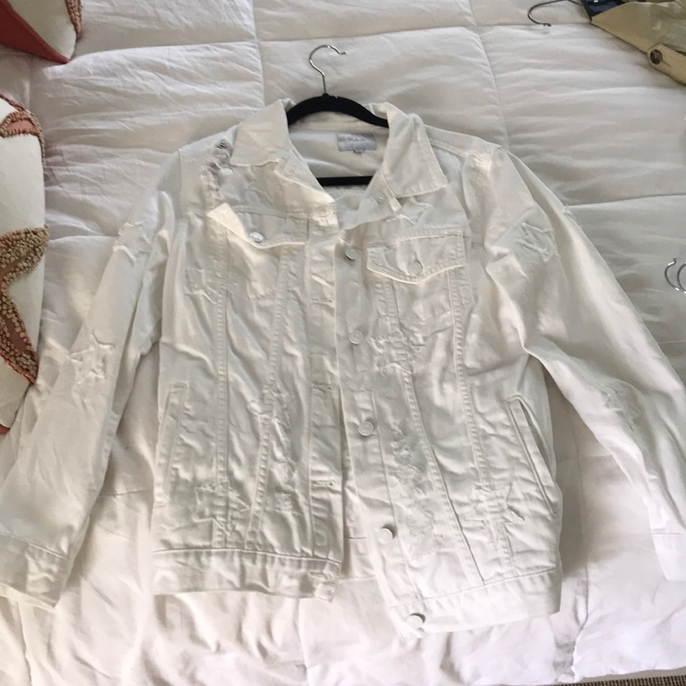 Rails denim jacket with stars